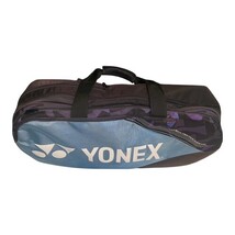 Yonex Tennis Racket Bag 6 Pack Blue Black Performance Carry Case image 4