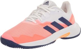 adidas Womens Courtjam Control Tennis Shoes 8.5 Acid Red/Legacy Indigo/T... - $113.42