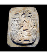 Maya Mayan Art Relief Plaque Sculpture Replica Reproduction - $48.51