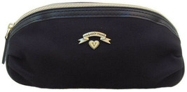 Authentic Victoria&#39;s Secret Love Spell Pouch Cosmetic Black Purse Makeup Bag - £15.77 GBP