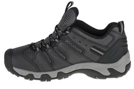 KEEN Men&#39;s Koven Low Height Waterproof Hiking Shoes, Black/Drizzle, 11 - £90.51 GBP+