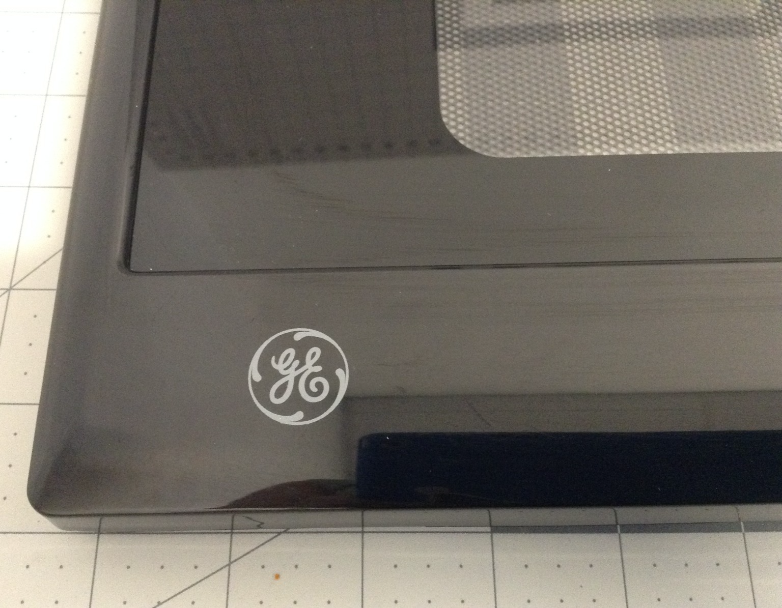 GE MW/Oven Combo Microwave Door Assembly WB55T10170 Item image 2