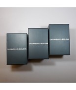 Caravelle by Bulova Watch Box Gray Black Velvet Manual Jewelry Carry Cas... - $13.24 CAD