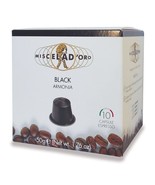 Nespresso- Miscela d&#39;Oro Espresso Black Armoni Capsules 100 ct - £36.04 GBP