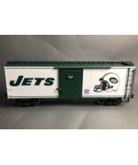 MTH RailKing New York Jets NFL G Gauge RK One Gauge 40&#39; Box Car 70-74030... - $73.45