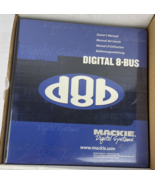 Mackie Digital Systems 8 Bus Owner&#39;s Manual &amp; Protective Binder in Origi... - €25,42 EUR