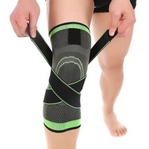 1 Pc Compression Knee Sleeve Unisex Adjustable Support Improve Circulation -XL - £9.61 GBP
