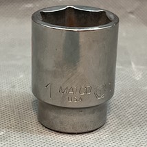  MATCO Tools 1” C326A 1/2&quot; Drive 6 Point Socket  Made In USA - $459.22 MXN