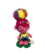 Trolls World Tour Pillow Plush Doll Rainbow Hair 18” Doll - £10.54 GBP