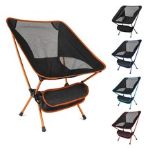 Lightweight Folding Camping Chair With Bag Nylon Portable Picnic Fishing Seat - £37.16 GBP