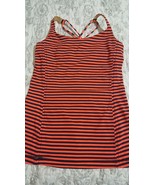 Lululemon Women’s Athletic Tank Top Size 6 Striped - $24.84 CAD