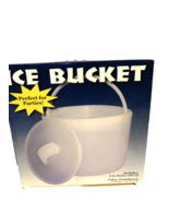 Acrylic Ice Bucket With Lid Translucent - $140.14 MXN