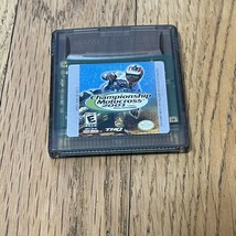 Championship Motocross 2001 Nintendo Game Boy Color Featuring Ricky Carm... - $4.49