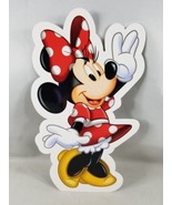 Disneyland Resort Minnie Mouse Shaped Postcard 7&quot;x4&quot; - £3.95 GBP