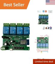 Smart WiFi Garage Door Opener with Inching Relay Module - DIY Home Autom... - $29.77