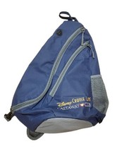 ⚓️Disney Cruise Line Castaway Club Exclusive Sling Backpack Blue Gray - £12.13 GBP