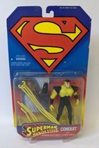 Vintage 1995 Kenner Superman Man Of Steel &#39;conduit&#39; Action Figure, New! - £16.03 GBP