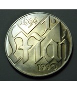 EAST GERMANY DDR 10 MARKS COIN 1990 FIRST OF MAY UNC RARE - $32.73 CAD