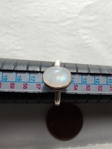 unknown Patina Moon Power Wellness Healing Gemstone Ring size 7.5 UN123 - $12.72