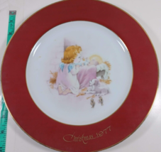Eve Rockwell Limited Edition Christmas 1977  Collectible Plate good - £11.85 GBP