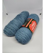 Lot of 2 Yarn Redheart Supersaver 11.8oz total Worsted Medium Country Blue - $273.94 MXN