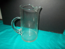 Crisa Impressions by Libbey Clear Glass Pitcher 80 oz. Vintage 1980's Never Used - $7.92