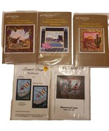 Quilt Pattern Lot of 6 Wolf Bird Nature Tree Applique Granola Girl Jill ... - $34.54