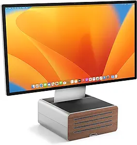 Hirise Pro For Imac/Displays/Monitors Height-Adjustable Stand W/Storage,... - £217.12 GBP
