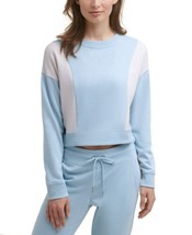 Calvin Klein Womens Performance Colorblocked Sweatshirt Size X-Small,Aquatic - £38.72 GBP