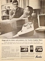NORELCO - Fathers Graduates Comfort Shave 1964 Print Ad - $195.15 MXN