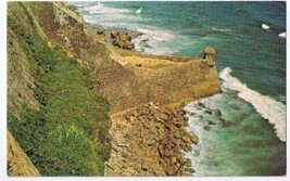 Puerto Rico Postcard San Juan San Cristobal Castle Haunted Sentry Box - £2.21 GBP