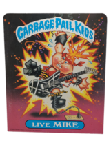 Vintage GPK Garbage Pail Kids Live Mike &amp; Stormy Heather Pocket Folder 1986 NOS - £10.50 GBP