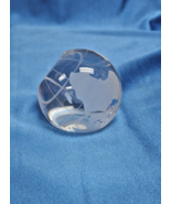 3&quot; Crystal Globe Paperweight – Clear Optic Glass with Gift Box New, Open... - €60,17 EUR