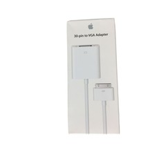 Apple OEM 30-Pin to VGA Adapter Brand New Sealed - $283.01 MXN