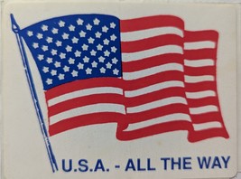 U.S.A.  ALL THE WAY Sticker - $36.34 MXN