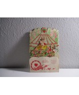 Vintage Antique early 1900s Valentines pop-up 3D greeting card girl angels - $344.68 MXN