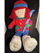 20&quot; Tall Alpine Madeline Plush Soft Fabric Doll Eden Snow Ski Outfit VTG... - €42,94 EUR