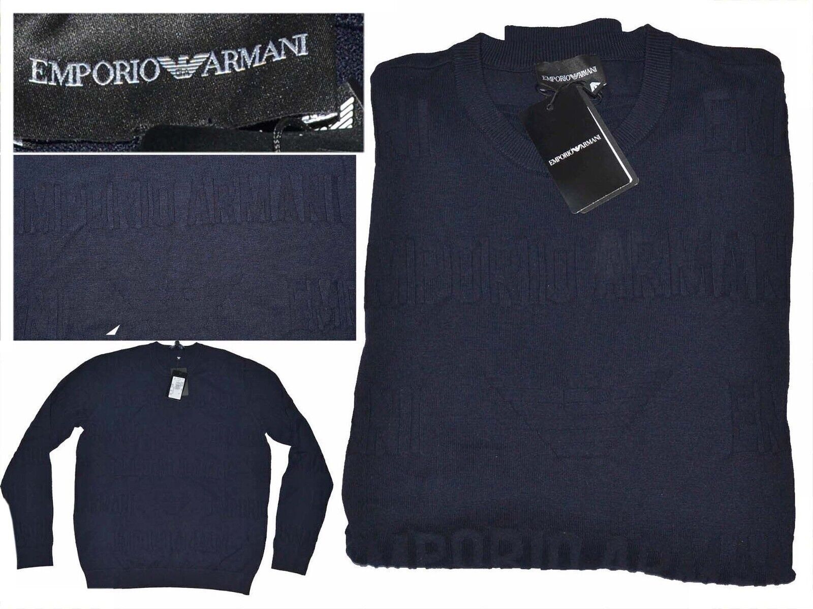 EMPORIO ARMANI Men's Jersey L *HERE WITH DISCOUNT* AR18 T1G - $115.73