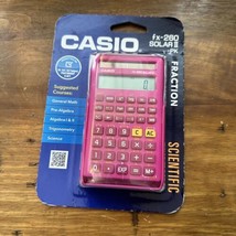 Casio fx-260 Solar II Scientific Calculator - Pink Back To School Supplies - $10.84