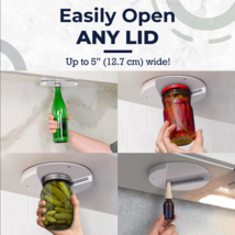 Under the counter easy open jar opener for lids, bottle caps for weak grip - $11.00