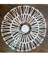 BOHO 15" Wall Hanging Decor BOHO Jute and Metal - $19.79