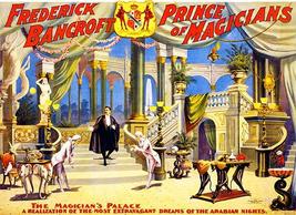 Frederick Bancroft - Prince Of Magicians - 1895 - Circus Show Poster - £7.90 GBP+