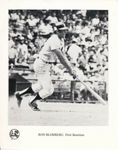 Ron Blomberg  NY YANKEES  4&quot; x 5&quot;   Black &amp; White  ORIGINAL TEAM ISSUE  ... - $7.25