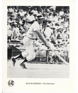 Ron Blomberg  NY YANKEES  4&quot; x 5&quot;   Black &amp; White  ORIGINAL TEAM ISSUE  ... - $7.25