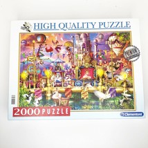 Clementoni Jigsaw Puzzle The Circus by Ciro Marchetti 2000 Pieces 97697 RARE! - $64.30