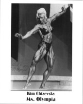 Kim Chizevsky Signed Autographed &quot;Ms. Olympia&quot; Glossy 8x10 Photo - $12.99