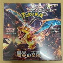 Pokémon Card Game Scarlett &amp; Violet, Rulers of the Black Flame Sv3 Origi... - $1,851.85 MXN