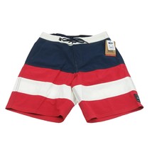 Vans Era USA Striped Panel Boardshort Swim Trunks Men&#39;s Size 30 NEW VN0A... - $23.99