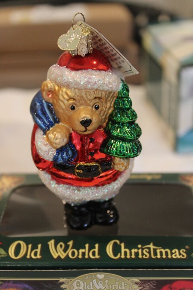 Old World Christmas Glass Ornament NIB - $23.75