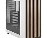 North Clear Tempered Glass ATX Mid-Tower Computer Case, Chalk White - $246.41